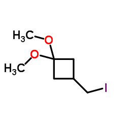 3-(Iodomethyl)-1,1-dimethoxycyclobutane