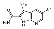 3-氨基-5-溴-1H-吡咯并[2,3-B]吡啶-2-羧酰胺