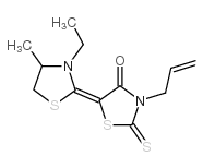 3-烯丙基-5-(3-乙基-4-甲基-2-亚噻唑)罗丹宁