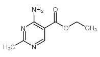 4-氨基-2-甲基-5-嘧啶羧酸乙酯 (5472-46-8)