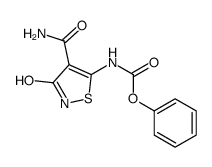(4-氨基甲酰-3-羟基异噻唑-5-基)氨基甲酸苯酯