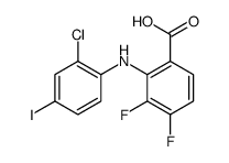 3,4-二氟-2-(2-氯-4-碘苯基氨基)-苯甲酸 (303175-44-2)