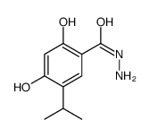 2,4-二羟基-5-(1-甲基乙基)-苯甲酸