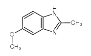 5-甲氧基-2-甲基苯并咪唑 (4887-81-4)