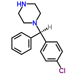 (-)-1-[(4-氯苯基)苯甲基]哌嗪 (300543-56-0)