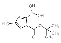 1-BOC-3-甲基吡唑-5-硼酸