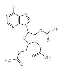 2,3,5-三-O-乙酰基-6-氯嘌呤-9-β-D-呋喃核糖苷