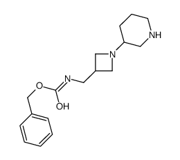 (1-哌啶-3-基-氮杂啶-3-甲基)-氨基甲酸苄酯