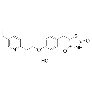 5-(4-(2-(5-乙基吡啶-2-基)乙氧基)苄基)噻唑烷-2,4-二酮盐酸盐