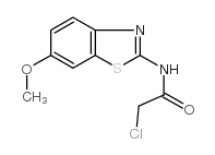 2-氯-n-(6-甲氧基-苯并噻唑-2-基)-乙酰胺