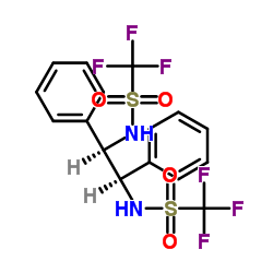 (R,R)-N,N'-双(三氟甲烷磺酰)-1,2-二苯基乙二胺 (121788-73-6)
