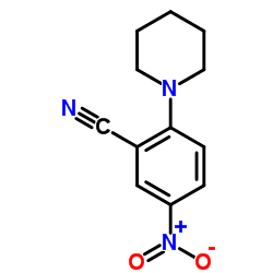 5-硝基-2-哌啶苯甲腈
