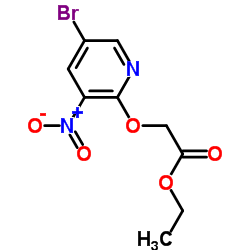 2-(5-溴-3-硝基-2-吡啶氧基)乙酸乙酯