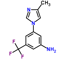 3-(4-甲基-1H-咪唑-1-基)-5-(三氟甲基)苯胺