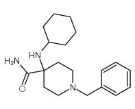 1-苄基-4-(环己基氨基)哌啶-4-羧酰胺