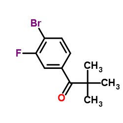 4-溴-2,2-二甲基-3-氟苯丙酮