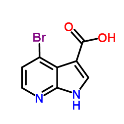 4-溴-1H-吡咯并[2,3-b]吡啶-4-甲酸