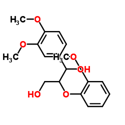 1-(3,4-二甲氧基苯基)-2-(2-甲氧基苯基)-丙烷-1,3-二醇 (10535-17-8)