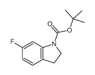 6-氟-2,3-二氢-1H-吲哚-1-羧酸,1,1-二甲基乙酯 (1065183-64-3)