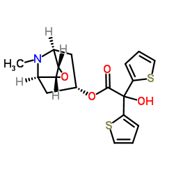 rel-(1R,2R,4S,5S,7s)-9-甲基-3-氧杂-9-氮杂三环[3.3.1.02,4]壬烷-7-基 2-羟基-2,2-二(噻吩-2-基)乙酸酯