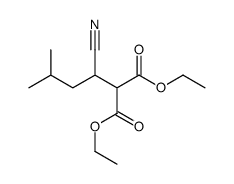 (1-氰基-3-甲基丁基)丙二酸二乙酯
