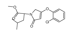 (S)-2-(4-(2-氯苯氧基)-2-氧代-2,5-二氢-1H-吡咯-1-基)-4-甲基戊酸甲酯