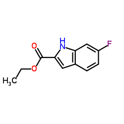 6-氟吲哚-2-甲酸乙酯 (348-37-8)