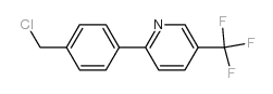 2-[4-(氯甲基)苯基]-5-(三氟甲基)吡啶