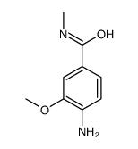 4-氨基-3-甲氧基-n-甲基苯甲酰胺 (866329-57-9)