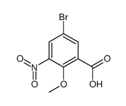 5-溴-2-甲氧基-3-硝基苯甲酸 (60541-89-1)