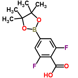 2,6-二氟-4-(4,4,5,5-四甲基-1,3,2-二噁硼烷-2-基)苯甲酸