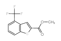 4-(三氟甲基)-1-苯并噻吩-2-羧酸甲酯 (146137-87-3)