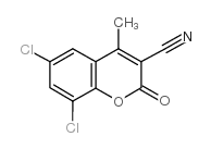 3-氰基-6,8-二氯-4-甲基香豆素