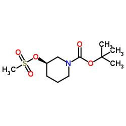 (R)-1-N-Boc-3-甲烷磺酰氧基哌啶