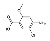 4-氨基-5-氯-2-甲氧基苯甲酸 (7206-70-4)