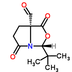 (3R,7aR)-3-(1,1-二甲基乙基)二氢-1,5-二氧代-1H,3H-吡咯并[1,2-c]恶唑-7a(5H)-甲醛