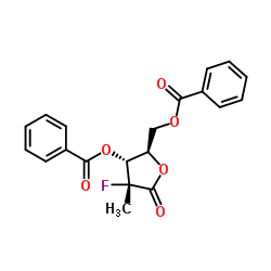 (2R)-2-脱氧-2-氟-2-甲基-D-赤式戊糖酸 gamma-内酯 3,5-二苯甲酸酯 (874638-80-9)