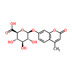 4-甲基伞型酮-beta-D-葡糖苷酸 (6160-80-1)