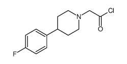 4-(4-氟苯基)-1-哌啶乙酰氯