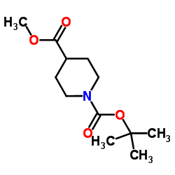 N-Boc-4-哌啶甲酸甲酯 (124443-68-1)