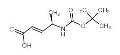 (2E,4r)-4-[[(1,1-二甲基乙氧基)羰基]氨基]-2-戊烯酸