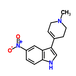 3-(1-甲基-1,2,3,6-四氢吡啶-4-基)-5-硝基-1H-吲哚