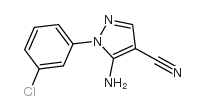 5-氨基-1-(3-氯苯基)-1H-吡唑-4-腈