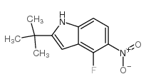 2-叔丁基-4-氟-5-硝基-1H-吲哚