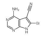 4-氨基-6-溴-7H-吡咯并[2,3-d]嘧啶-5-甲腈