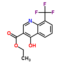 4-羟基-8-三氟甲基喹啉-3-甲酸乙酯