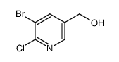 2-氯-3-溴-5-(羟甲基)吡啶