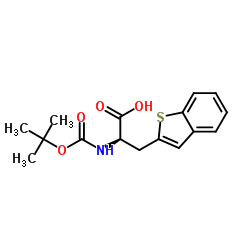(R)-3-(苯并噻吩-3-基)-2-((叔丁氧羰基)氨基)丙酸