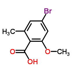 2-甲基-4-溴-6-甲氧基苯甲酸
