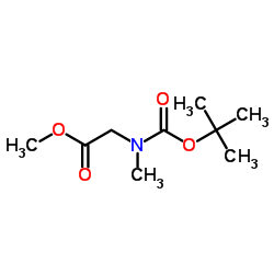 N-Boc-N-甲基甘氨酸甲酯 (42492-57-9)
